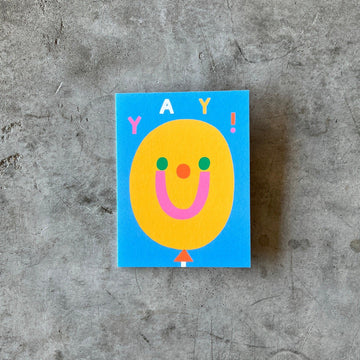 Wrap Magazine - 'Yay Balloon' Kids Greetings Card - Shop Duet