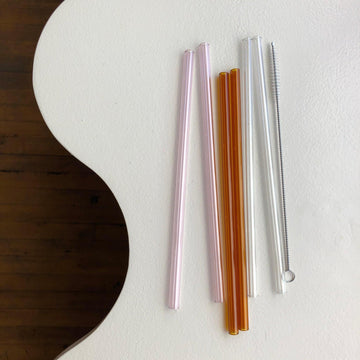Hawkins New York - Essential Glass Straws - Warm - Shop Duet